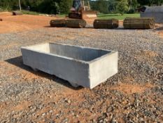 H STYLE CONCRETE FEED BUNK