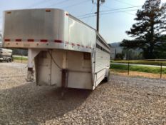 2013 EBY ALUMINUM GOOSENECK STOCKTRAILER