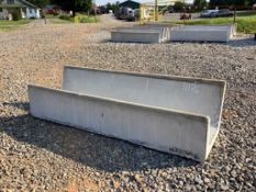 J STYLE CONCRETE FEED BUNK