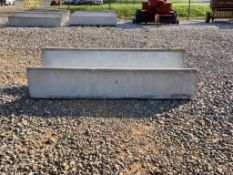 J STYLE CONCRETE FEED BUNK