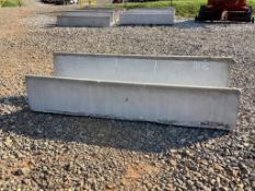 J STYLE CONCRETE FEED BUNK