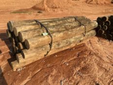 WOODEN FENCE POST BUNDLE