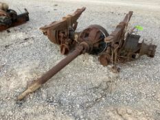 Axle Assembly, Rear