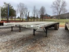 1986 EAST ALUMINUM FLATBED