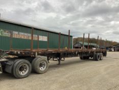 2006 LUFKIN FLATBED W/LOG BUNKS