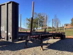 STEEL FLATBED TRAILER
