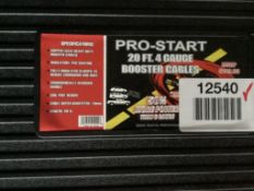 BOOSTER CABLES