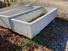 8' H Bunk Concrete Feeders