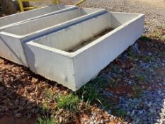 8' H Bunk Concrete Feeders