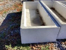 8' H Bunk Concrete Feeders