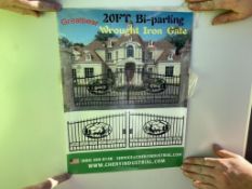 20' BI-PARTING GATES