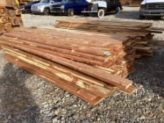 STACK CEDAR LUMBER