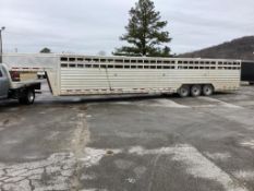 2012 FEATHERLITE STOCK TRAILER