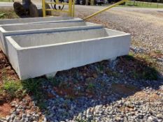 8' H Bunk Concrete Feeders