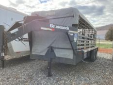 2009 GOOSENECK STOCK TRAILER