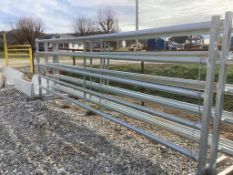 GALVANIZED FREE STANDING PANEL