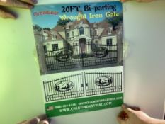 20' BI-PARTING GATES