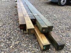 MISC 8X8 WOODEN POST