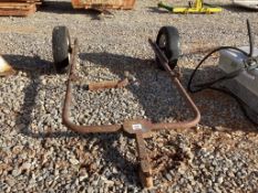 PRIEFERT CHUTE TRAILER