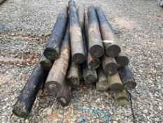 WOODEN FENCE POST