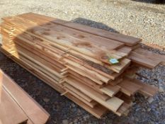 STACK CEDAR LUMBER