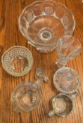 Large Lot of Clear Glass