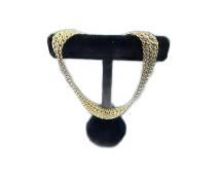 14K Yellow Gold Ladies Infinity Link Bracelet 9.46 grams