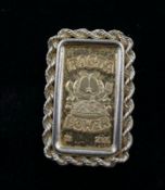 1978 Garfield Pasta Power Gold Bar