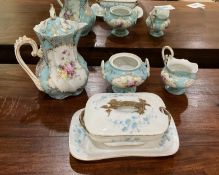 4 Pieces Handpainted Fine Porcelain