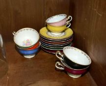 7 Bavarian Tea Cup Sets