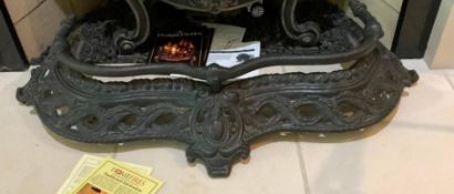 Cast Iron Fireplace Fender