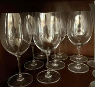 Red and White Wine Glasses