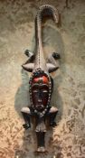 Decorative African Alligator Mask