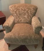 Upholstered Accent Armchair