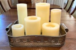 Decorative Polished Aluminum Tray