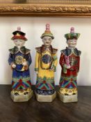 Set of 3 Ceramic Figurines