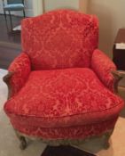 Upholstered Accent Arm Chair