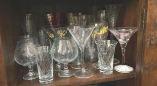 Assorted Glassware