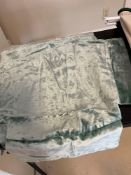 Custom Table Skirt and Designer Fabric Remnants