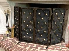 Cast Iron Fire Screen