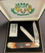W.R. Case & Sons Cutlery Co Limited Edition Texas Trophy Hunters