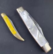 Bulldog Brand 25th Anniversary Knife: Limited Edition and Kissing Crane Toothpick Knife