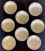 8 Hall Autumn Leaf Berry Bowls