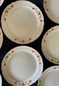 8 Hall Autumn Leaf Dinner Plate