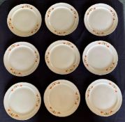 9 Hall Autumn Leaf Salad Plates