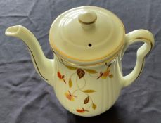Hall Autumn Leaf Coffee Pot