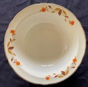 Hall Autumn Leaf serving bowl