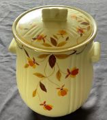 Rare Vintage Hall Autumn Leaf Ginger Jar