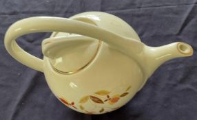 Small Hall Autumn Leaf Tea pot