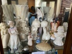 Assorted Porcelain Angels